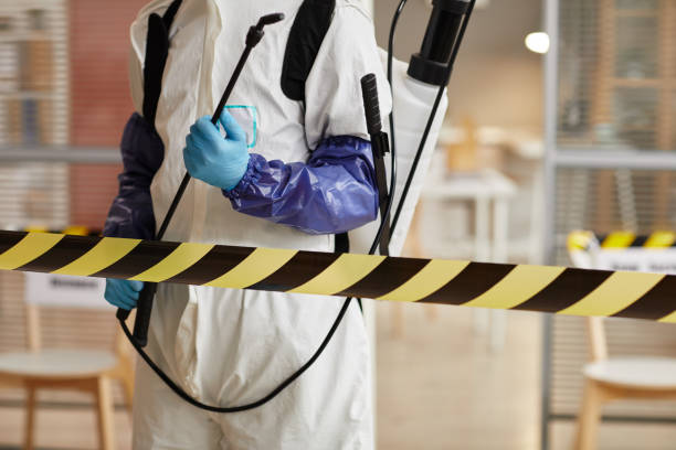 Professional Biohazard technician working in Stevens Point, WI